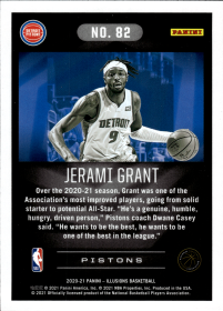 Jerami Grant - Panini Illusions Base Set 2020-21, Nr. 82
