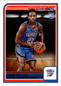 Cason Wallace - Panini Hoops Base Set 2023-24, Nr. 252 – Rookie Card