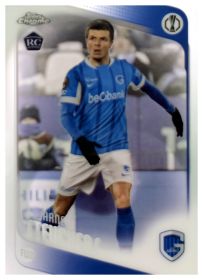 Jarne Steuckers - Topps Chrome UEFA Club Competitions Base Set 2025-26, Nr. 126 – Rookie Card