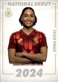 Cora Zicai - Panini DFB-Frauen Team-Set National Debut 2025, Nr. DEB-26 – Insert