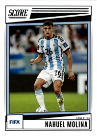Nahuel Molina - Panini Score FIFA Base Set 2022-23, Nr. 101