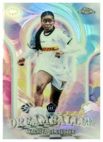 Kadhiya De Ceuster - Topps Chrome UEFA Women's Champions League Dreamballer 2025-26, Nr. DB-1 – Rookie Card, Insert
