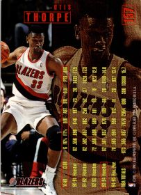 Otis Thorpe - Fleer Base Set 1995-96, Nr. 157