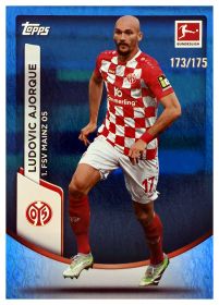 Ludovic Ajorque - Topps Bundesliga Jade Edition Base Set 2023-24, Nr. 70 – Nummeriert, Blue