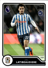 Joel Latibeaudiere - Topps Flagship Premier League Base Set 2026-27, Nr. 263 – Rookie Card