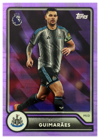 Bruno Guimarães - Topps Flagship Premier League Base Set 2026-27, Nr. 211 – Purple Voltage Parallel