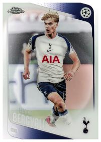 Lucas Bergvall - Topps Chrome UEFA Club Competitions Base Set 2025-26, Nr. 121