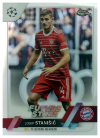 Josip Stanišić - Topps Chrome UEFA Club Competitions Future Stars 2022-23, Nr. 16