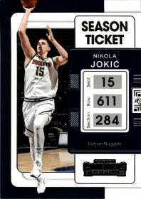 Nikola Jokić - Panini Contenders Season Ticket 2021-22, Nr. 68