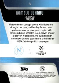 Romelu Lukaku - Topps UEFA Club Competitions Base Set 2025-26, Nr. 76