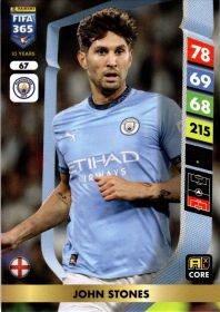 John Stones - Panini Adrenalyn XL FIFA 365 Base Set 2025, Nr. 67