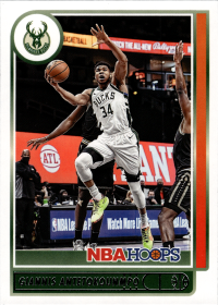 Giannis Antetokounmpo - Panini Hoops Base Set 2021-22, Nr. 103