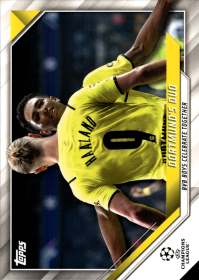 Jude Bellingham / Erling Haaland - Topps UEFA Champions League Combo Cards 2021-22, Nr. 37 – Insert