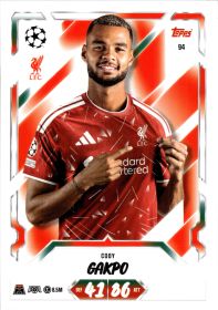 Cody Gakpo - Topps Match Attax UEFA Club Competitions Base Set 2026-27, Nr. 94