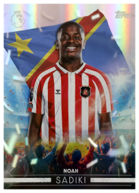Noah Sadiki - Topps Flagship Premier League Flying the Flag 2026-27, Nr. FF 23 – Insert