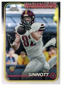 Ben Sinnott - Topps Chrome Base Set 2024, Nr. 262 – Rookie Card