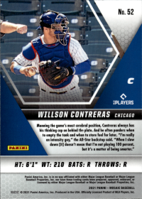 Willson Contreras - Panini Mosaic Base Set 2021, Nr. 52