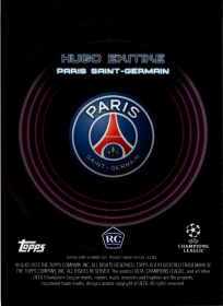 Hugo Ekitike - Topps UEFA Club Competitions Showcase 2023-24