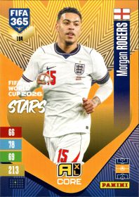Morgan Rogers - Panini Adrenalyn XL FIFA 365 FIFA World Cup 2026 Stars 2026-27, Nr. 194