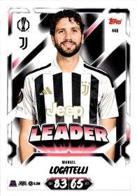 Manuel Locatelli - Topps Match Attax UEFA Club Competitions Leader 2026-27, Nr. 448