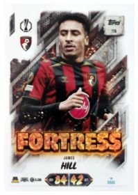 James Hill - Topps Match Attax UEFA Club Competitions Fortress 2026-27, Nr. 116