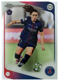 Florianne Jourde - Topps Chrome UEFA Women's Champions League Base Set 2025-26, Nr. 7 – Rookie Card