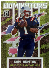Cam Newton - Panini Donruss Optic Dominators 2020, Nr. DM-CN – Insert