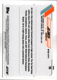 Jai Smith - Topps Chrome OTE Base Set 2022, Nr. 96 – Rookie Card