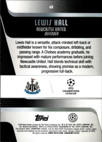 Lewis Hall - Topps UEFA Club Competitions Base Set 2025-26, Nr. 68