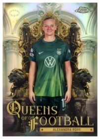 Alexandra Popp - Topps Chrome UEFA Women's Champions League Queens of Football 2025-26, Nr. QF-22 – Insert