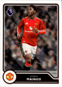 Kobbie Mainoo - Topps Flagship Premier League Base Set 2026-27, Nr. 195
