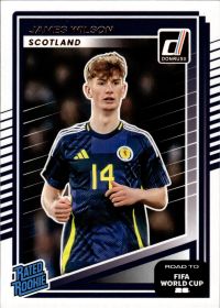 James Wilson - Panini Donruss FIFA Road to World Cup Rated Rookie 2025-26, Nr. 232 – Rookie Card