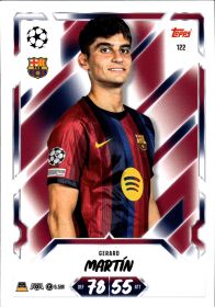 Gerard Martín - Topps Match Attax UEFA Club Competitions Base Set 2026-27, Nr. 122