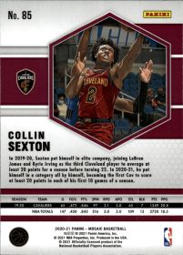 Collin Sexton - Panini Mosaic Base Set 2020-21, Nr. 85