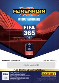 Yann Bisseck - Panini Adrenalyn XL FIFA 365 Base Set 2026-27, Nr. 75