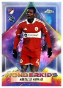 Mbekezeli Mbokazi - Topps Chrome MLS Wonderkids 2026, Nr. WK-18 – Rookie Card, Insert
