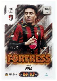James Hill - Topps Match Attax UEFA Club Competitions Fortress 2026-27, Nr. 116