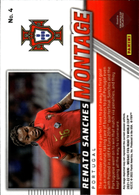 Renato Sanches - Panini Mosaic FIFA Road to World Cup Montage 2021-22, Nr. 4 – Insert