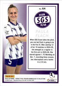 Paula Flach - Panini Frauen-Bundesliga TC Collection Base Set 2025-26, Nr. 64