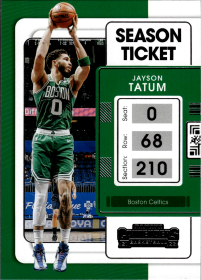 Jayson Tatum - Panini Contenders Season Ticket 2021-22, Nr. 44