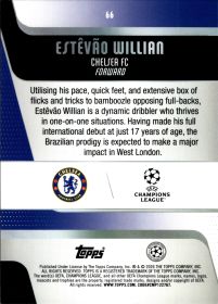 Estêvão Willian - Topps UEFA Club Competitions Base Set 2025-26, Nr. 66 – Rookie Card