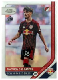 Matthew Dos Santos - Topps Chrome MLS Base Set 2026, Nr. 21 – Rookie Card