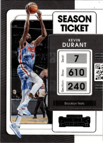 Kevin Durant - Panini Contenders Season Ticket 2021-22, Nr. 84