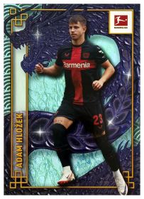Adam Hložek - Topps Bundesliga Jade Edition Dragonheart 2023-24, Nr. DH-15 – Insert
