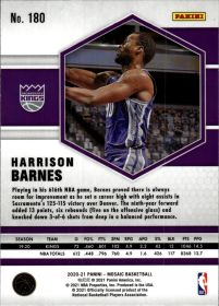 Harrison Barnes - Panini Mosaic Base Set 2020-21, Nr. 180