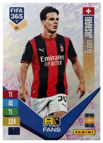 Ardon Jashari - Panini Adrenalyn XL FIFA 365 Fan Favourites 2026-27, Nr. 381 – Insert