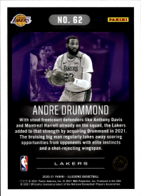 Andre Drummond - Panini Illusions Base Set 2020-21, Nr. 62