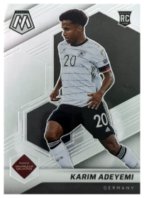 Karim Adeyemi - Panini Mosaic FIFA Road to World Cup Base Set 2021-22, Nr. 66 – Rookie Card