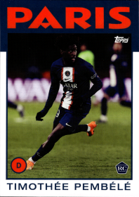 Timothée Pembélé - Topps Paris Saint-Germain Official Team Set 2023-24, Nr. 45