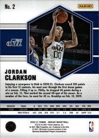 Jordan Clarkson - Panini Mosaic Base Set 2020-21, Nr. 2